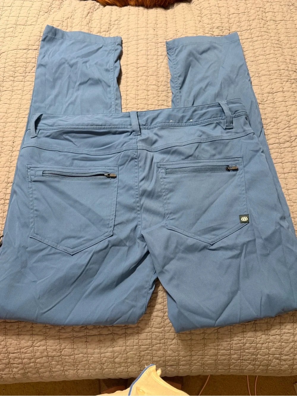 686 Everywhere Pant Slim Blue Ash